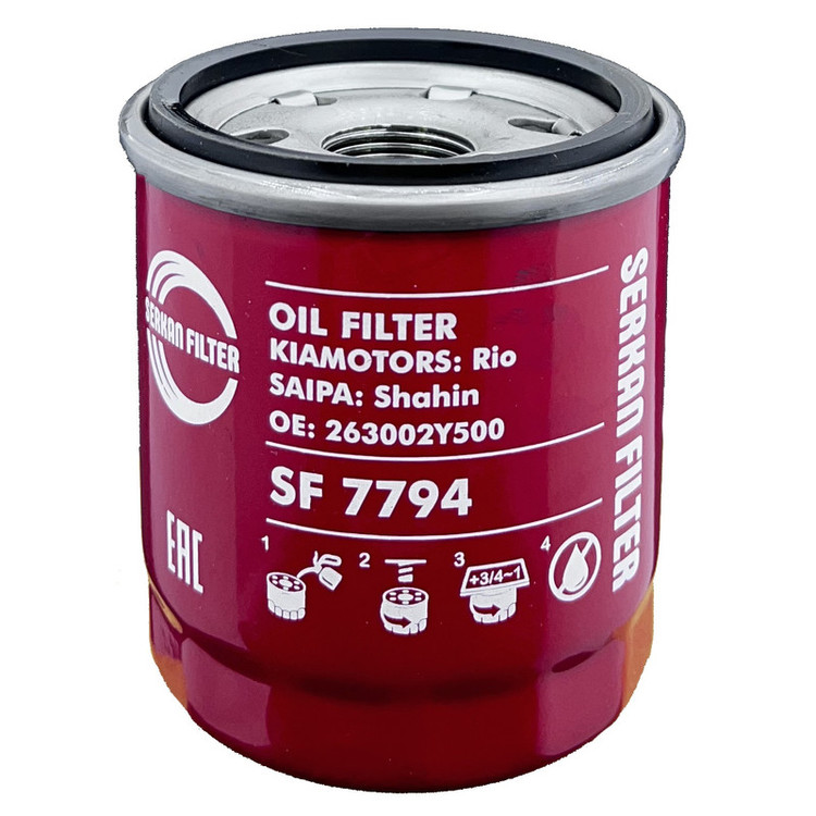 فیلتر روغن خودرو سرکان مدل SF 7794 مناسب برای شاهین و ریو