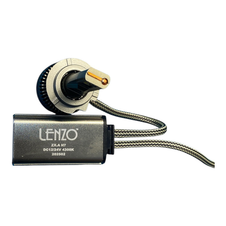 لامپ هدلایت خودرو لنزو مدل ZXA 4300K پایه H7 بسته دو عددی