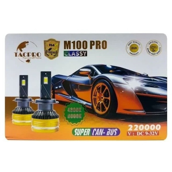 هدلایت تک پرو مدل M100 Pro پایه H1 بسته دو عددی