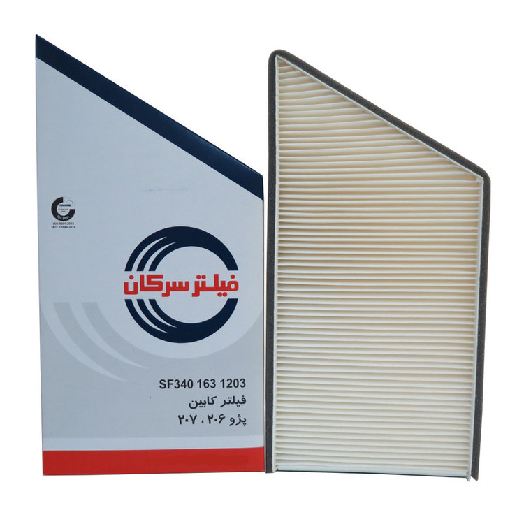 فیلتر هوا خودرو سرکان مدل SF1223 به همراه فیلتر روغن و فیلتر کابین