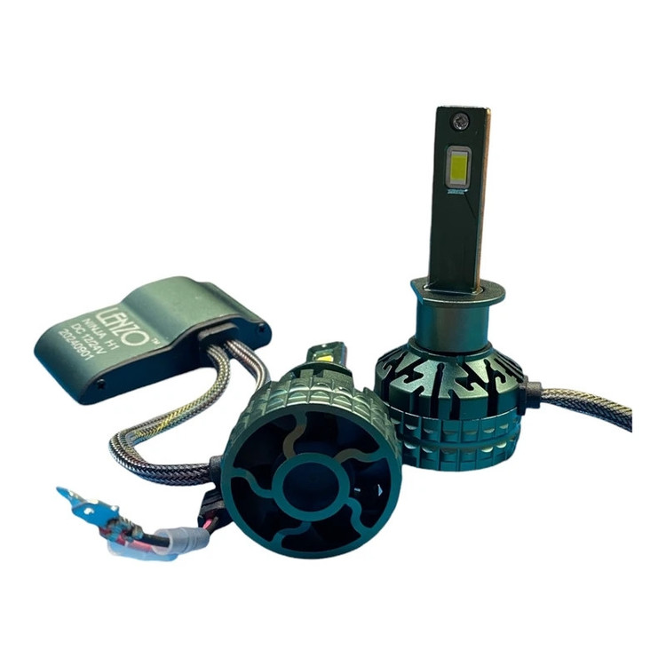 لامپ هدلایت خودرو لنزو مدل NiNJA نچرال پایه H4 بسته دو عددی