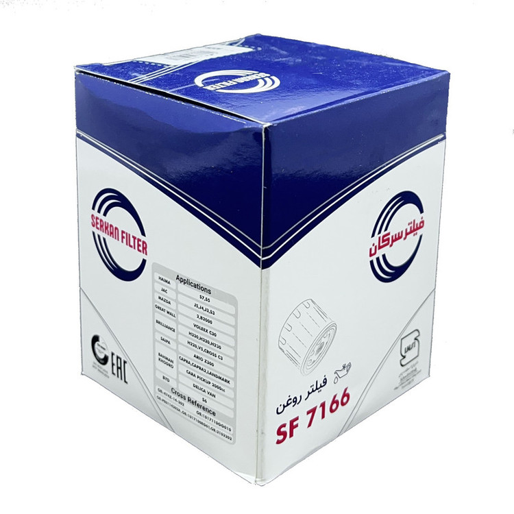 فیلتر روغن خودرو سرکان مدل SF 7166 مناسب برای بی وای دی S6