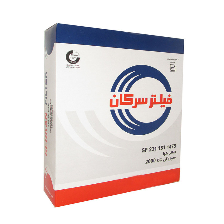 فیلتر هوا خودرو سرکان مدل 1475 مناسب برای سوزوکی 2000
