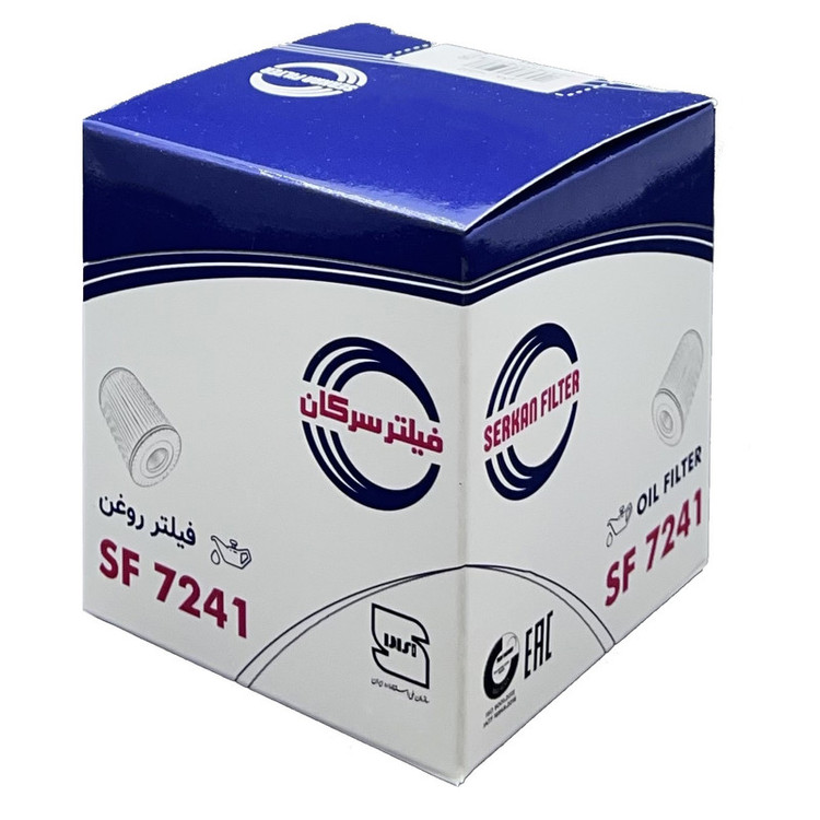 فیلتر روغن خودرو سرکان مدل SF 7241 مناسب برای پژو 301